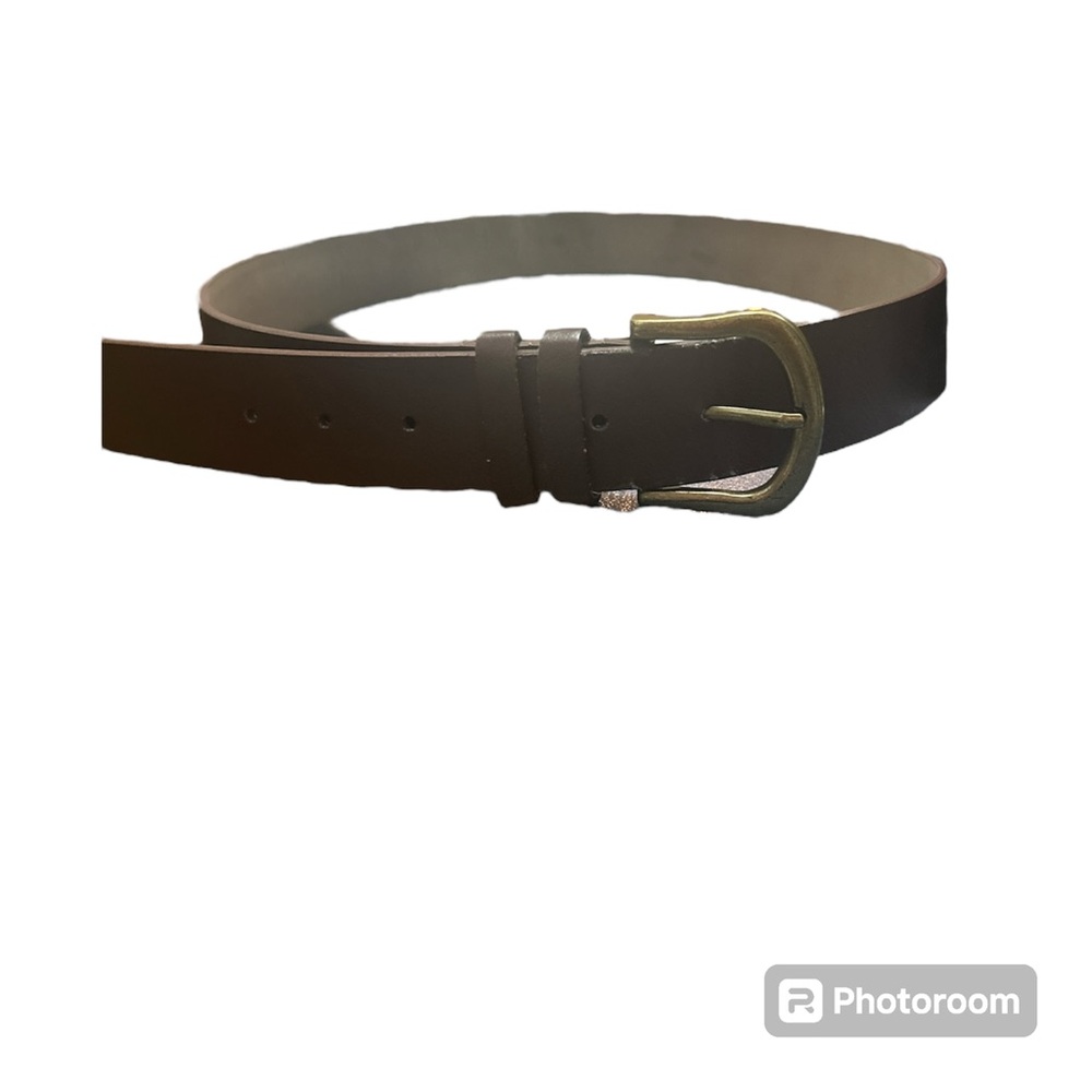 Woman’s Brown Manmade Belt Size XL